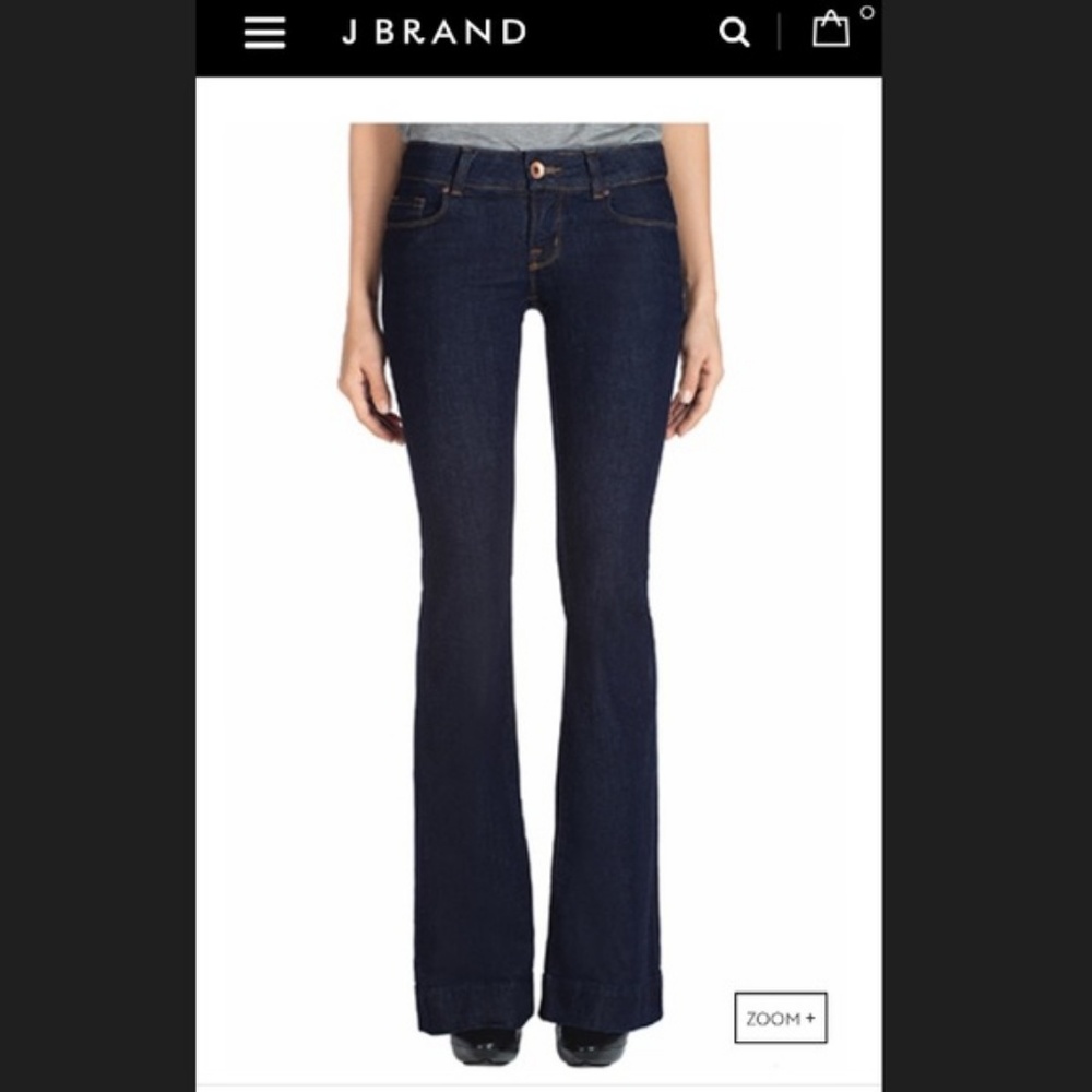 J Brand Love Story Flared Jeans Size 26 Like New!